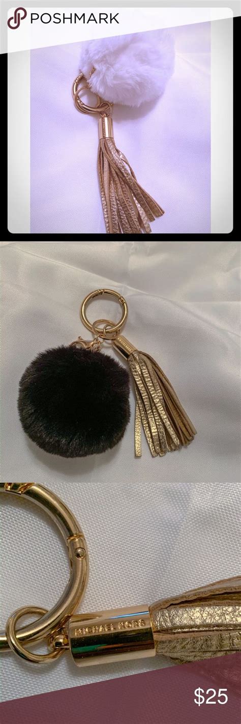 michael kors keychain tassel|Michael Kors Keychain .